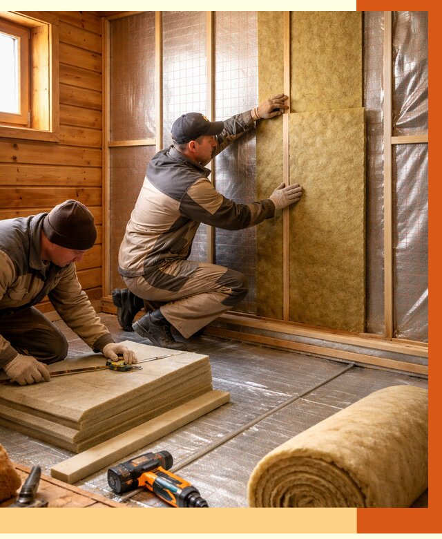 Утепление бани изнутри в Копейске под ключ от 4310 руб./м² | ТепломастерКпс