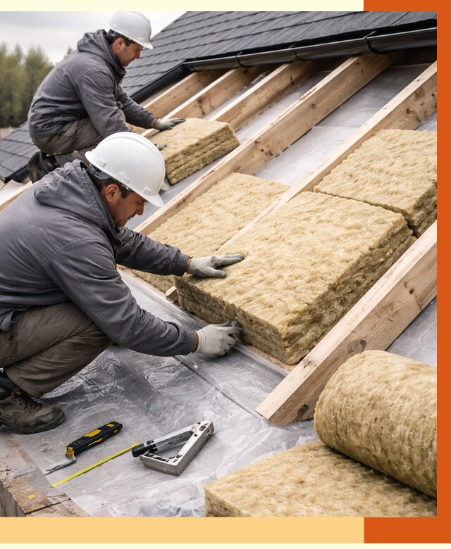 Утепление крыши в Копейске от 1899 руб./м2 — комплексное утепление кровли | ТепломастерКпс