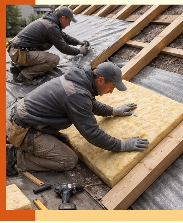 Профессиональное утепление крыши в Копейске качественно и надежно