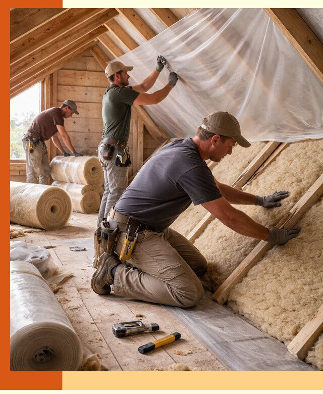 Утепление крыши изнутри в Копейске: профессионально и надежно