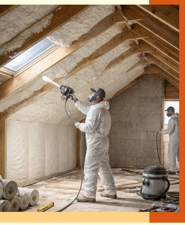 Утепление мансарды ППУ в Копейске от 2822 руб./м² — заказать под ключ | ТепломастерКпс