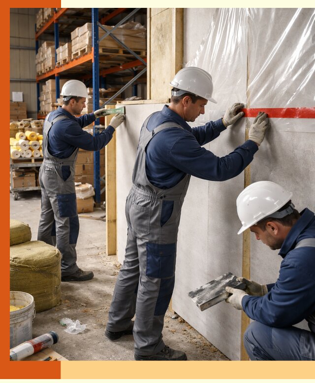 Утепление теплого склада под ключ в Копейске