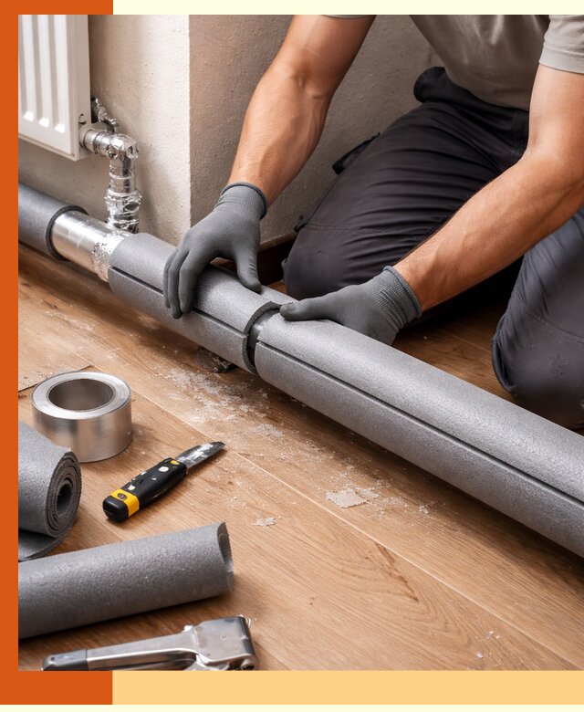 Утепление труб отопления в Копейске: теплоизоляция и защита сети