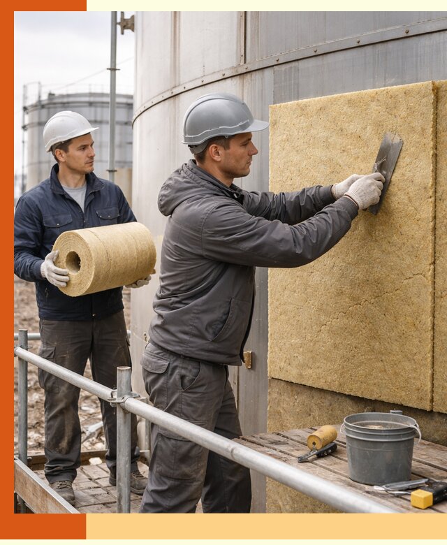 Профессиональное утепление резервуара и теплоизоляция в Копейске