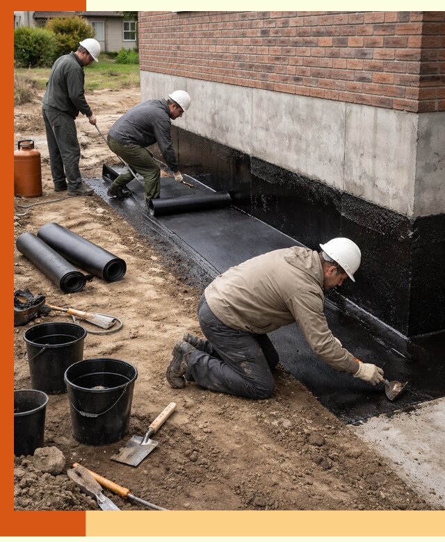 Гидроизоляция фундамента в Копейске: надежная защита строений