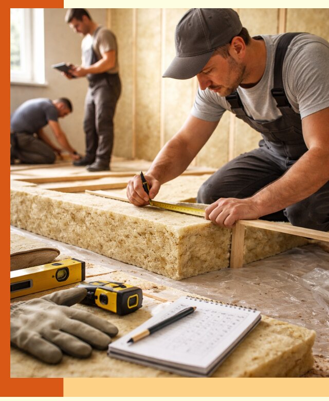 Расчет толщины утеплителя для зданий и помещений в Копейске